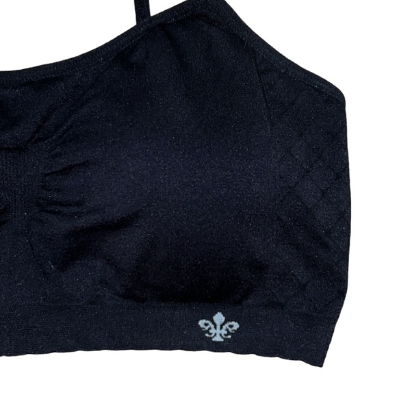 Lily of France Black Sports Bra - Picture 2 of 6
